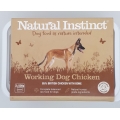 Natural Instinct Natural Working Dog Chicken Twin Pack 2 X 500g Frozen
